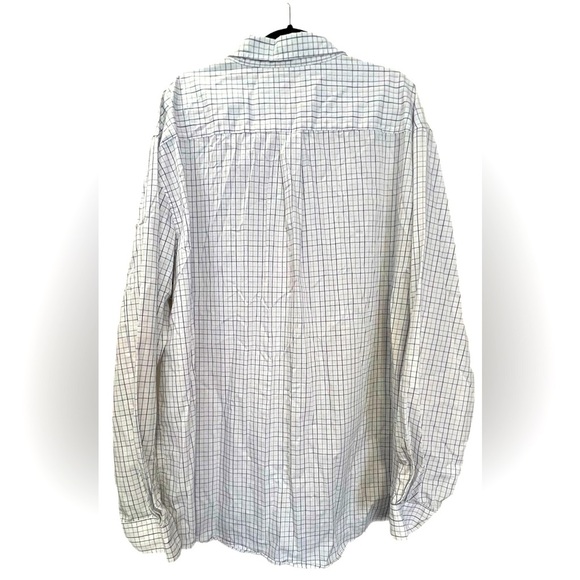 NWOT Edward’s Long Sleeve Oxford Shirt, Size 4XLT, Plaid - Picture 4 of 4